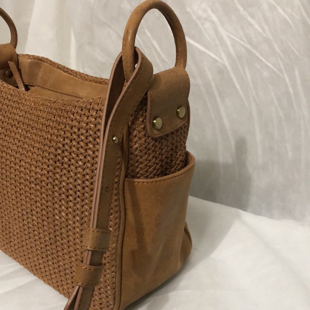 HOBO Woven Leather Crossbody Shoulder Bag - Picture 3 of 10